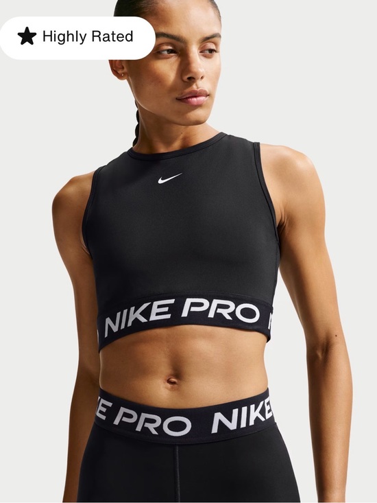 Nike Tops - Nike Pro Dri-FIT Cropped Tank